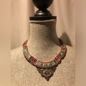 Elegant Multicolor Beaded Necklace